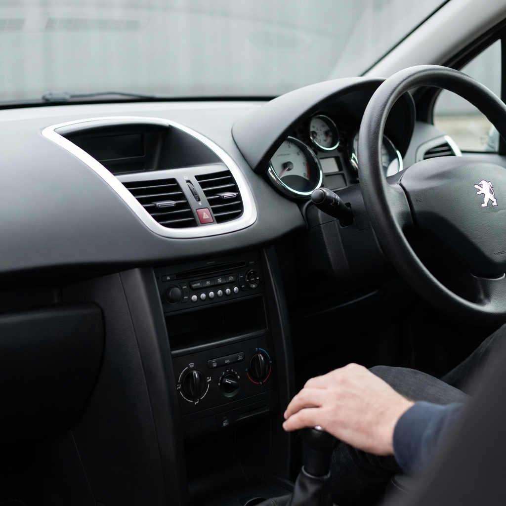 Intérieur d'une Peugeot 307 Image