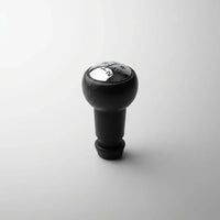 Pommeau de vitesse C4 noir, vue complémentaire sur fond blanc