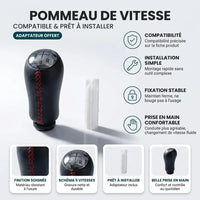 Compatibilité et points forts du pommeau de vitesse Dacia Dokker